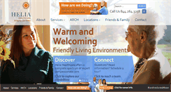 Desktop Screenshot of heliahealthcare.com